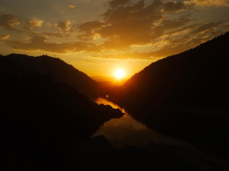 Dhari Devi Sunset, Route to Chopta