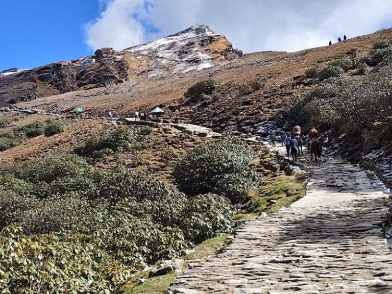 Route to Tungnath