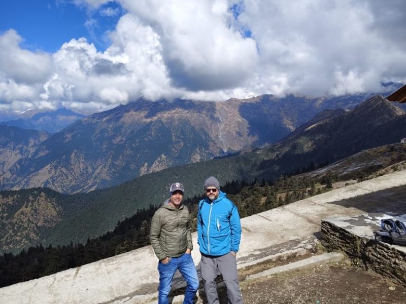 Tourists at Tungnath
